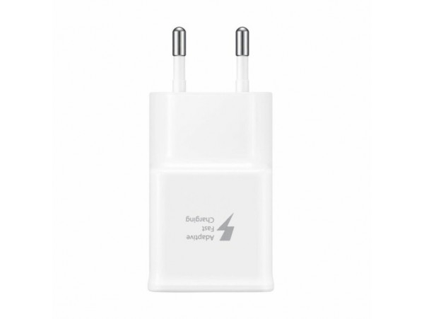 Polnilec za telefone Samsung EP-TA200EWE, originalni, Adaptive Fast Charging, bel