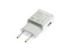 Polnilec za telefone Samsung EP-TA200EWE, originalni, Adaptive Fast Charging, bel