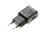 Polnilec za telefone Samsung EP-TA200EBE, originalni, Adaptive Fast Charging, črn