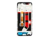 Steklo in LCD zaslon za Oppo A38, OEM, črno