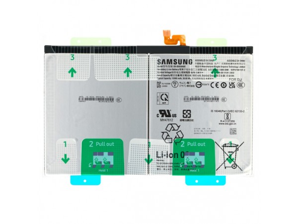 Baterija za Samsung Galaxy Tab S10+ / SM-X820 / SM-X826B, originalna, 10090 mAh