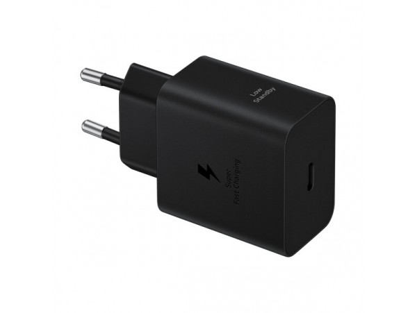 Polnilec za telefone Samsung EP-T4511NBEGEU, originalni, brez kabla, črn, 45W