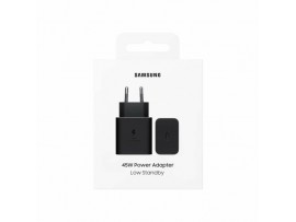 Polnilec za telefone Samsung EP-T4511NBEGEU, originalni, brez kabla, črn, 45W