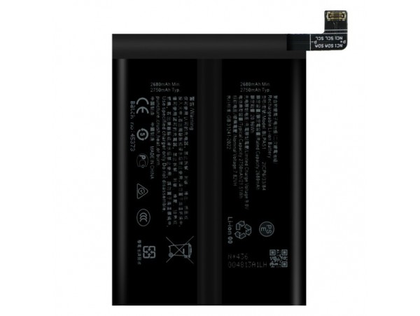 Baterija za Oppo Realme GT 6T, BLPA51, 5500 mAh  