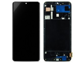 Steklo in LCD zaslon za Samsung Galaxy A70 / SM-A705, OEM, brez okvirja