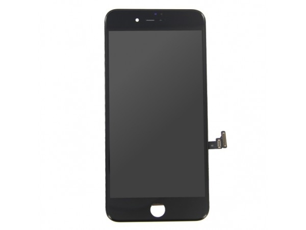 Steklo in LCD zaslon za Apple iPhone 8 Plus, črno