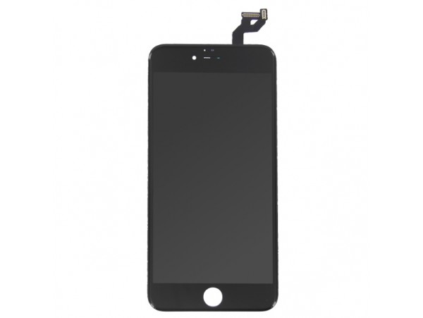 Steklo in LCD zaslon za Apple iPhone 6S Plus, črno