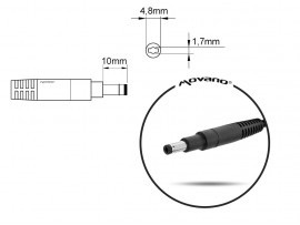 Polnilec za prenosnike HP / Compaq, 65W / 19,5V / 3,33A / 4,8mm x 1,7mm