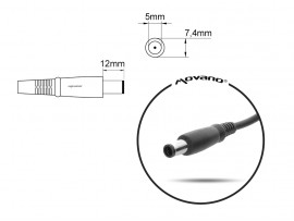 Polnilec za prenosnike Dell, 65W / 19,5V / 3,34A / 7,4mm x 5,0mm