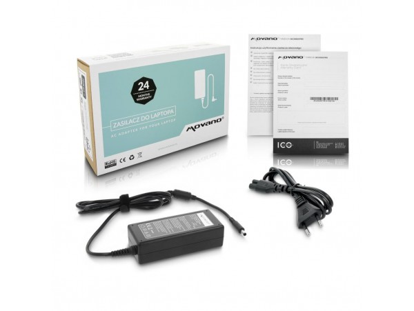 Polnilec za prenosnike Dell, 65W / 19,5V / 3,34A / 4,5mm x 3,0mm