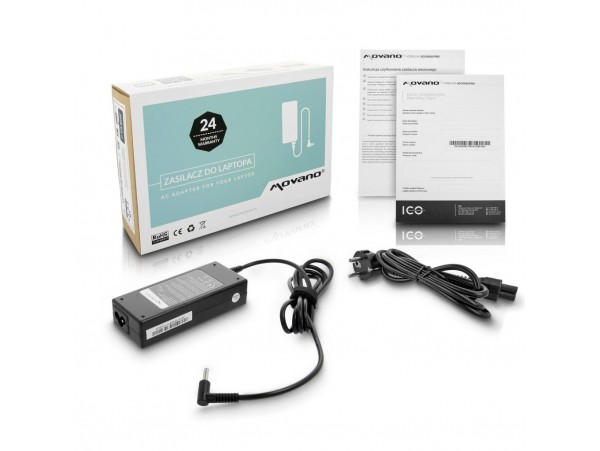 Polnilec za prenosnike HP / Compaq, 90W / 19,5V / 4,62A / 4,5mm x 3,0mm