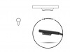Polnilec za prenosnike Microsoft Surface Pro 3 / Pro 4 / Book, 30W / 12V / 2.58A