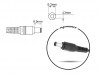 Polnilec za prenosnike Toshiba / Symbol, 75W / 15V / 5A / 6,3mm x 3,0mm