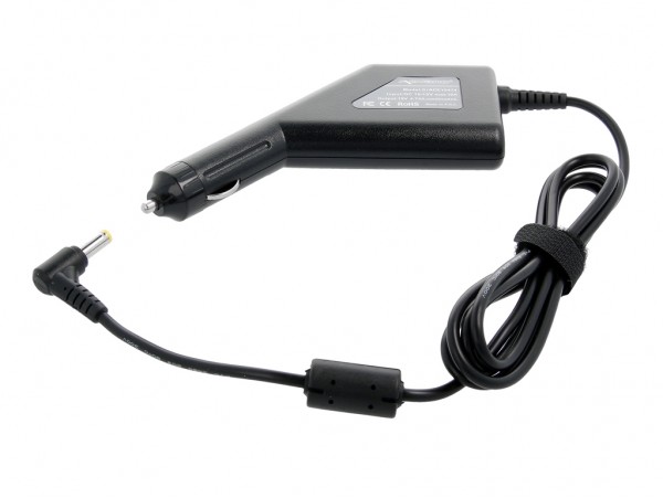 Avtomobilski polnilec za prenosnike Acer, 90W / 19V / 4,74A / 5,5mm x 1,7mm