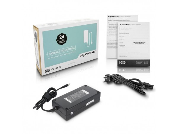 Polnilec za prenosnike Dell, 230W / 19,5V / 11,8A / 7,4mm x 5,0mm