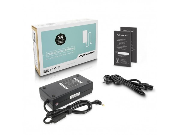 Polnilec za prenosnike Asus / Medion / MSI, 150W / 19,5V / 7,7A / 5,5mm x 2,5mm