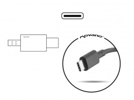 Polnilec za prenosnike HP / Toshiba / Acer / Asus / Lenovo / Dell, 65W / 20V / 3,25A / priključek USB-C