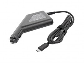 Avtomobilski polnilec za prenosnike HP / Toshiba / Acer / Asus / Lenovo / Dell, 65W / 20V / 3,25A / priključek USB-C