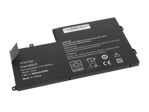 Baterija za Dell Inspiron 14-5442 / 14-5447 / 15-5542 / 15-5547, 7.4 V, 8000 mAh