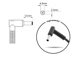 Polnilec za prenosnike Asus, 120W / 19V / 6,32A / 4,5mm x 3,0mm