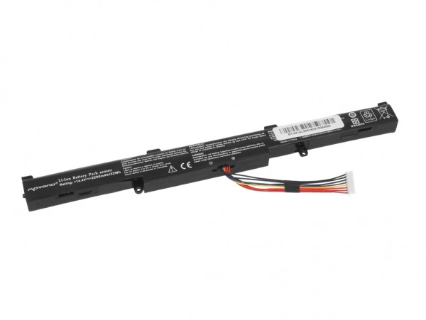 Baterija za Asus GL752 / N552 / N752, A41N1501, 2200 mAh