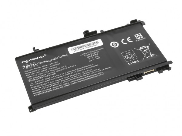 Baterija za HP Pavilion 15 UHD / 15-BC, TE03XL, 3500 mAh