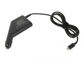 Avtomobilski polnilec za prenosnike HP / Toshiba / Acer / Asus / Lenovo / Dell, 100W / 20V / 5A / priključek USB-C