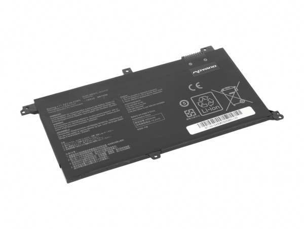 Baterija za Asus VivoBook S14, B31N1732, 3600 mAh