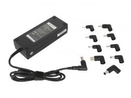 Polnilec za prenosnike, univerzalni, 120W / 15-20V / 10A
