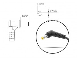 Polnilec za prenosnike Acer, 280W / 19,5V / 14,36A / 5,5mm x 1,7mm