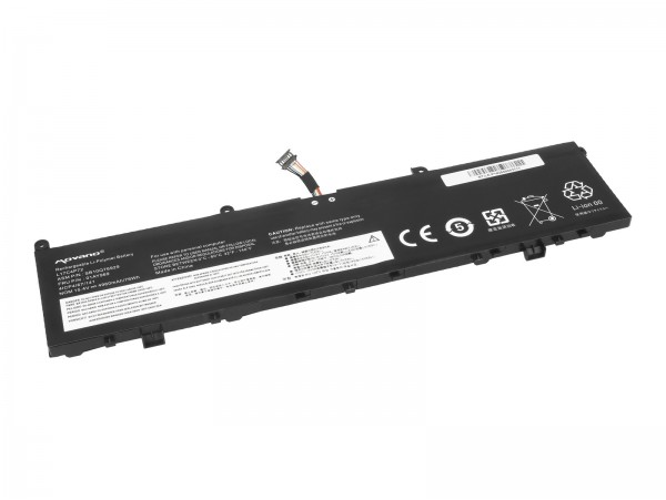 Baterija za Lenovo Thinkpad P1 / X1 Extreme, 01AY968, 4960 mAh