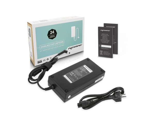 Polnilec za prenosnike Asus, 200W / 20V / 10A / 6,0mm x 3,7mm