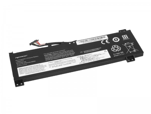 Baterija za Lenovo IdeaPad Gaming 3-15ACH6 / Legion 5-15ITH6, L20M4PC0, 15.4 V, 3750 mAh