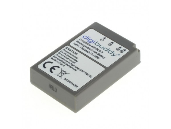 Baterija BLS-5 za Olympus E-PL2 / E-PL5 / E-PL6, 1100 mAh