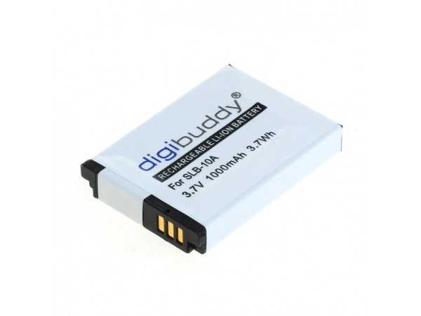 Baterija SLB-10A / BN-VH105 za Samsung ES55 / L100 / WB150F / JVC Adixxion GC-XA1, 1000 mAh