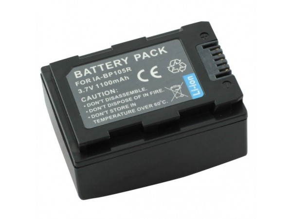 Baterija IA-BP105R za Samsung SMX-F50 / SMX-F70, 1100 mAh