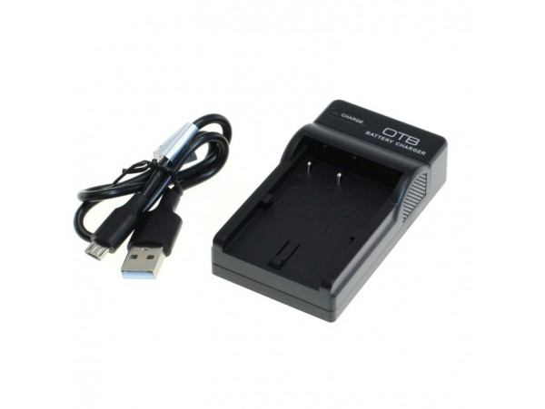 Polnilec za baterijo Canon BP-508 / BP-511 / BP-511A / BP-512 / BP-514, MicroUSB