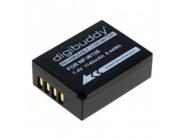 Baterija NP-W126 za Fuji FinePix HS30 / HS30EXR / X-E1 / X-M1 / X-Pro1, 1140 mAh