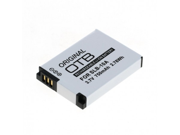 Baterija SLB-10A / BN-VH105 za Samsung ES55 / L100 / WB150F / JVC Adixxion GC-XA1, 750 mAh