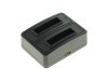 Polnilec za baterijo Actionpro X7 / ISAW A1 / A2 Ace / A3 / Extreme, dvojni, MicroUSB