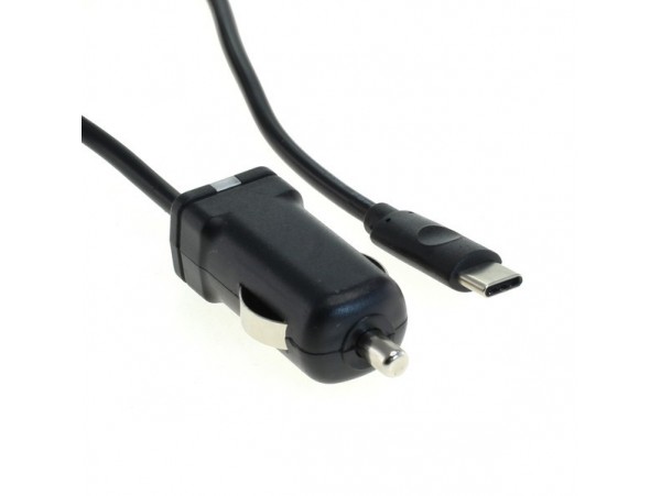 Avtomobilski polnilec za telefone s priključkom USB-C, univerzalni, 3A