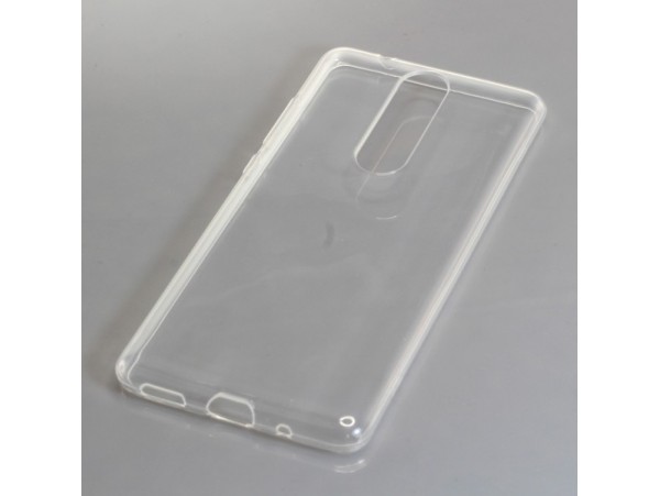 Silikonski ovitek za Nokia 5.1, prozoren