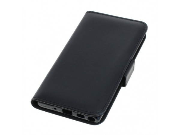 Preklopni etui za Samsung Galaxy Note 10 iz umetnega usnja, črna