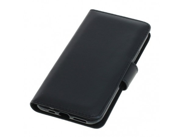 Preklopni etui za Apple iPhone 11 Pro iz umetnega usnja, črna