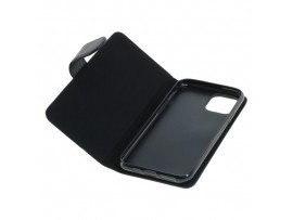Preklopni etui za Apple iPhone 11 Pro iz umetnega usnja, črna