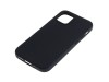 Silikonski ovitek za Apple iPhone 12 Mini, črn