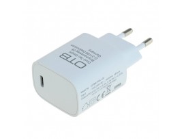 Polnilec za naprave s priključkom USB-C, 20W, bel
