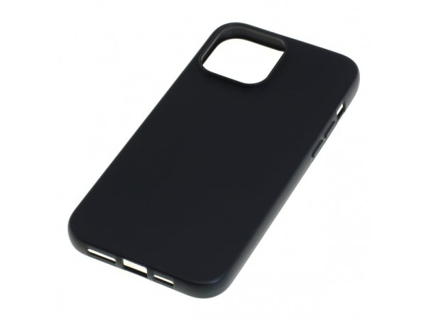 Silikonski ovitek za Apple iPhone 13 Pro Max, črn