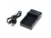 Polnilec za baterijo Sony NP-FH50 / NP-FP50 / NP-FV50, MicroUSB
