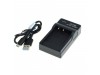 Polnilec za baterijo Sony NP-BG1 / NP-FG1, MicroUSB